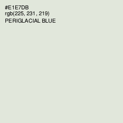#E1E7DB - Periglacial Blue Color Image